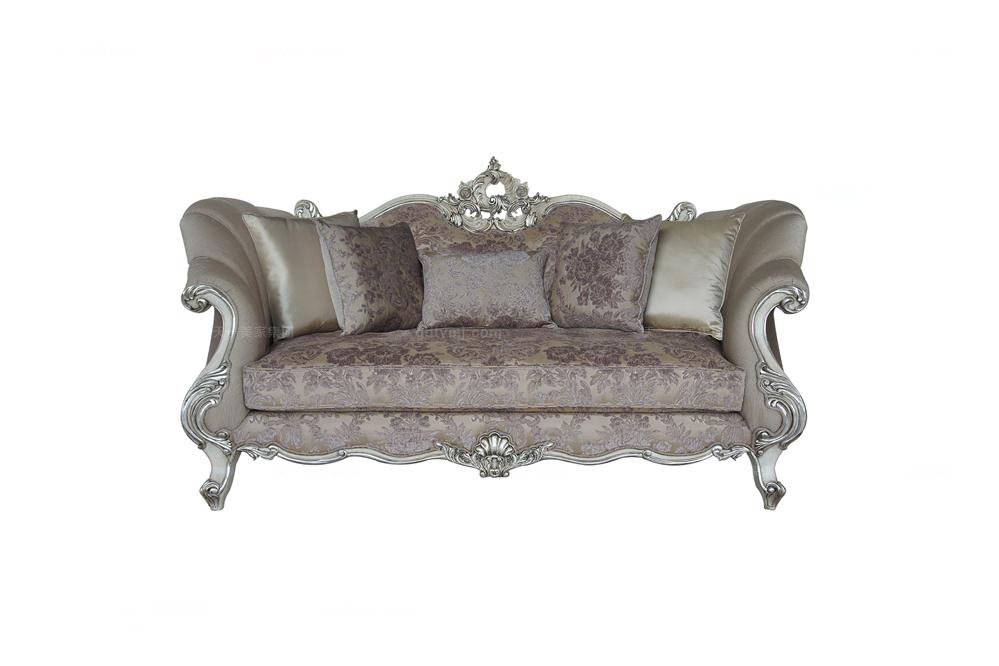 高端時尚法式雕花沙發