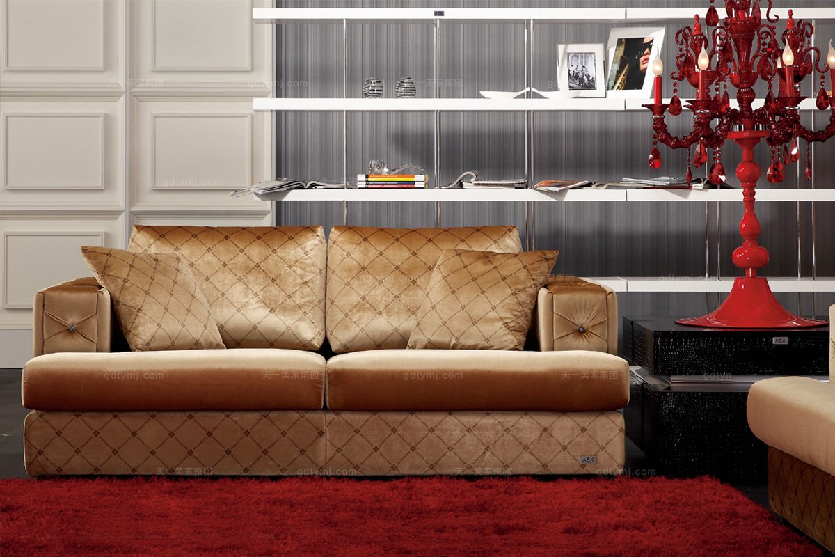 高端時尚后現代布藝沙發