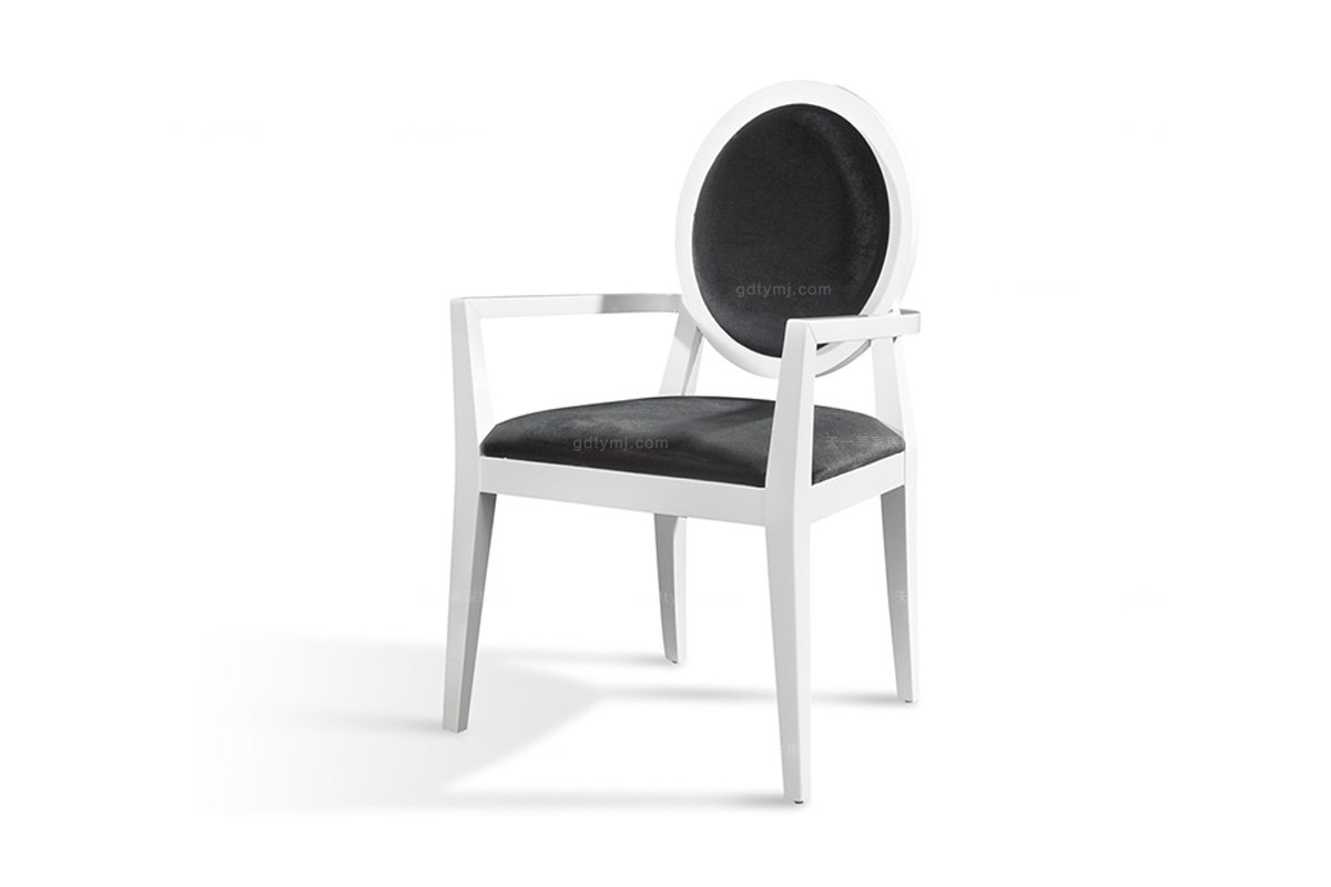 高端別墅后現代扶手椅