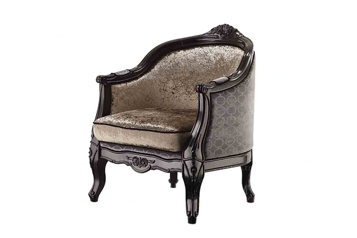 高端品牌后現代布藝休閑椅