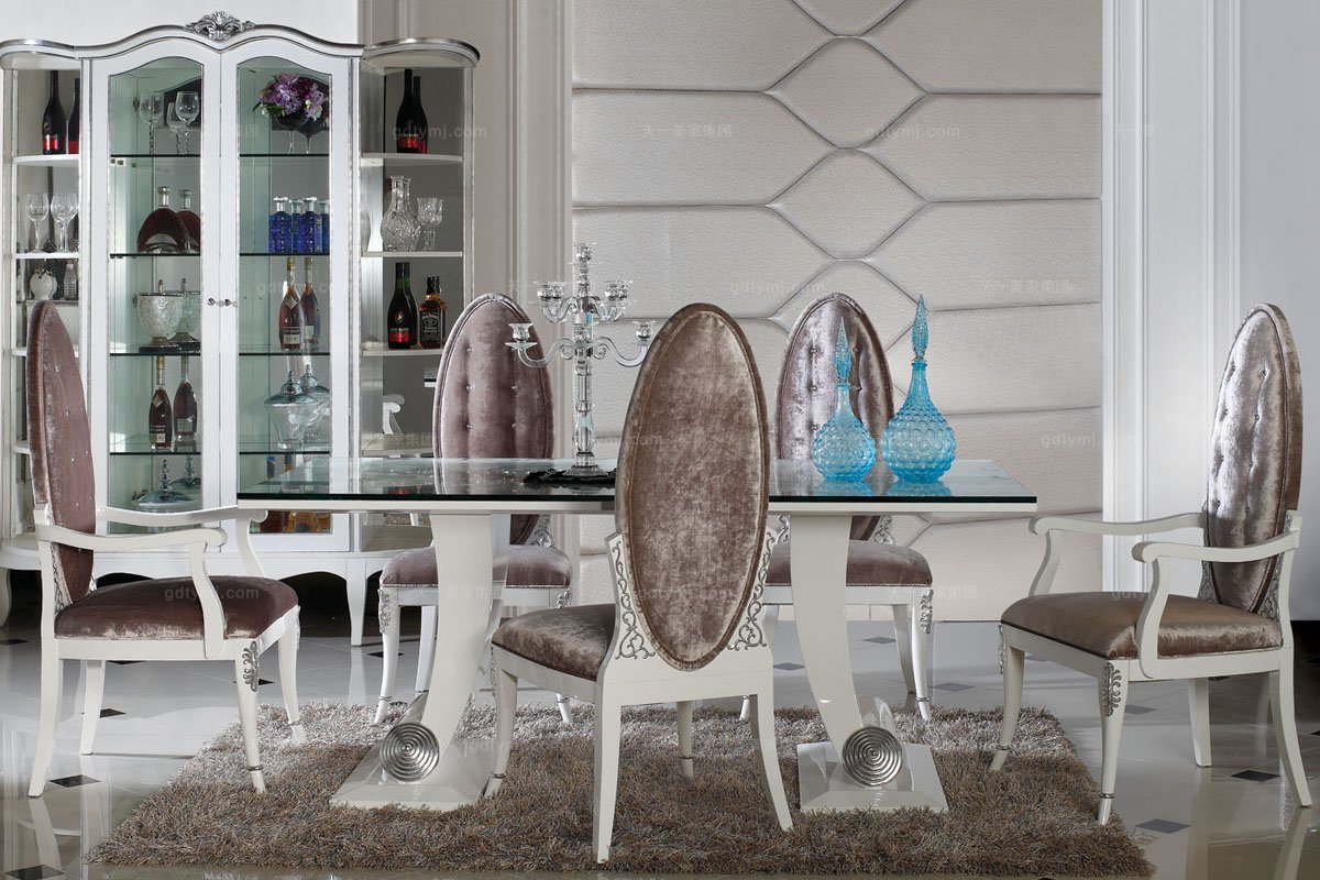 高端家具奢華新古典酒柜