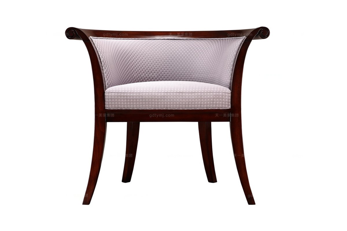 高端簡約新古典實木沙發