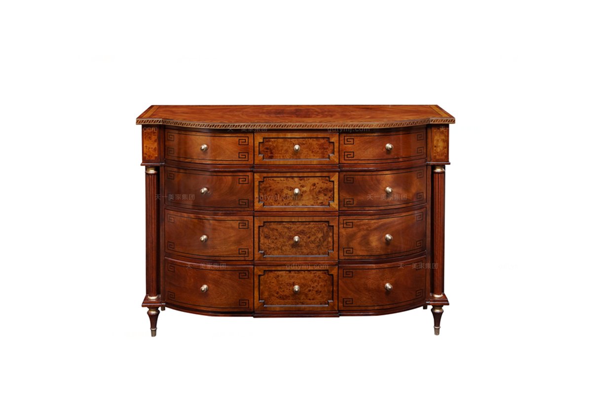 高端歐式家具實木 玄關(guān)桌