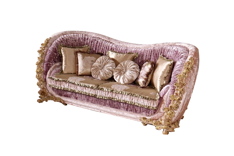 高端布藝沙發歐式三人位沙發