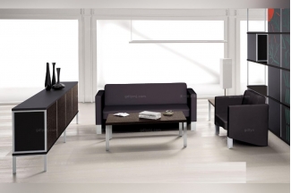 codutti 辦公家具黑色會客沙發系列