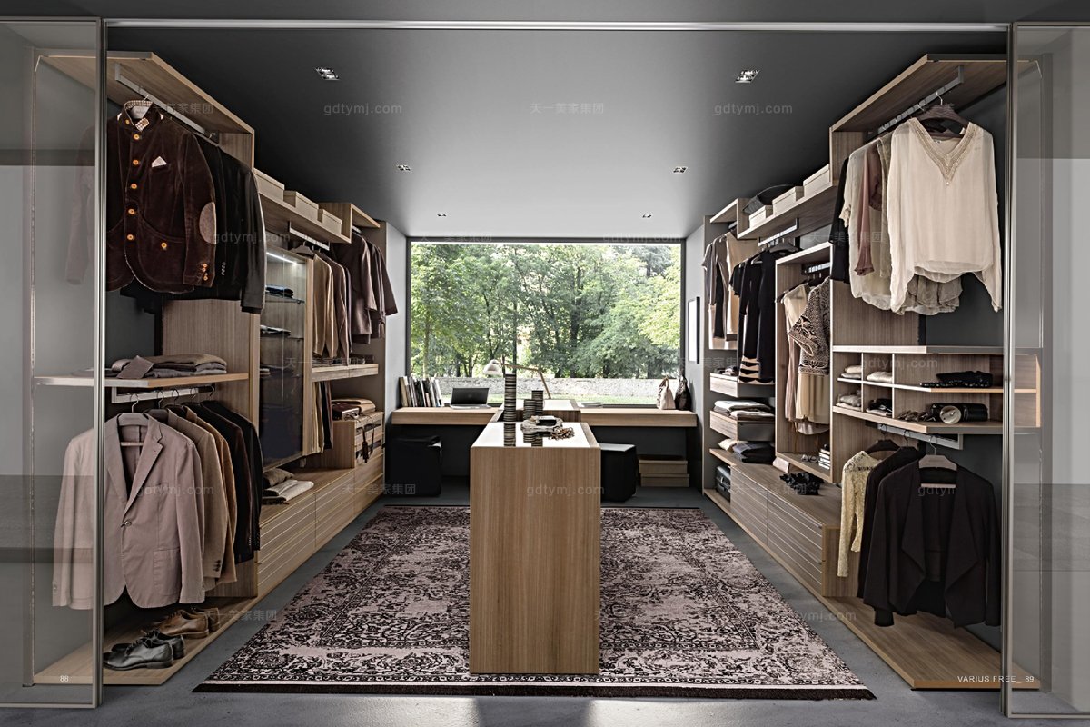 Presotto后現代固裝衣柜系列