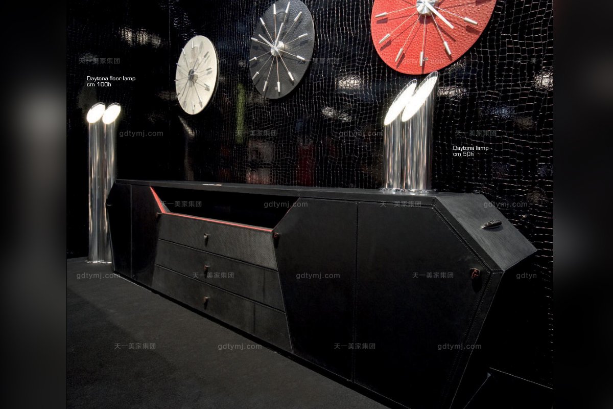 高端品牌現代意大利進口蘭博基尼系列書房組合