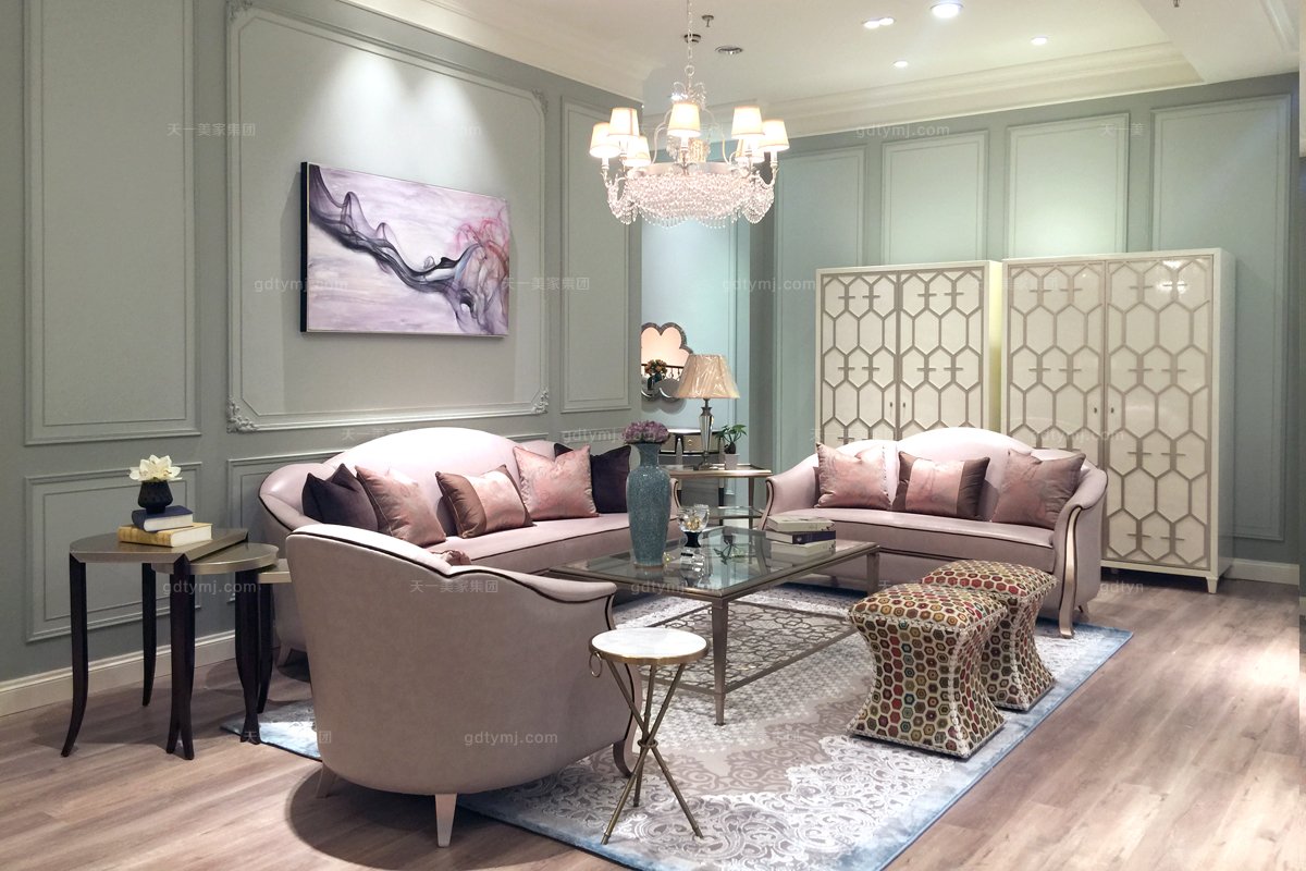 國內高端五星級酒店家具品牌法式不銹鋼茶幾