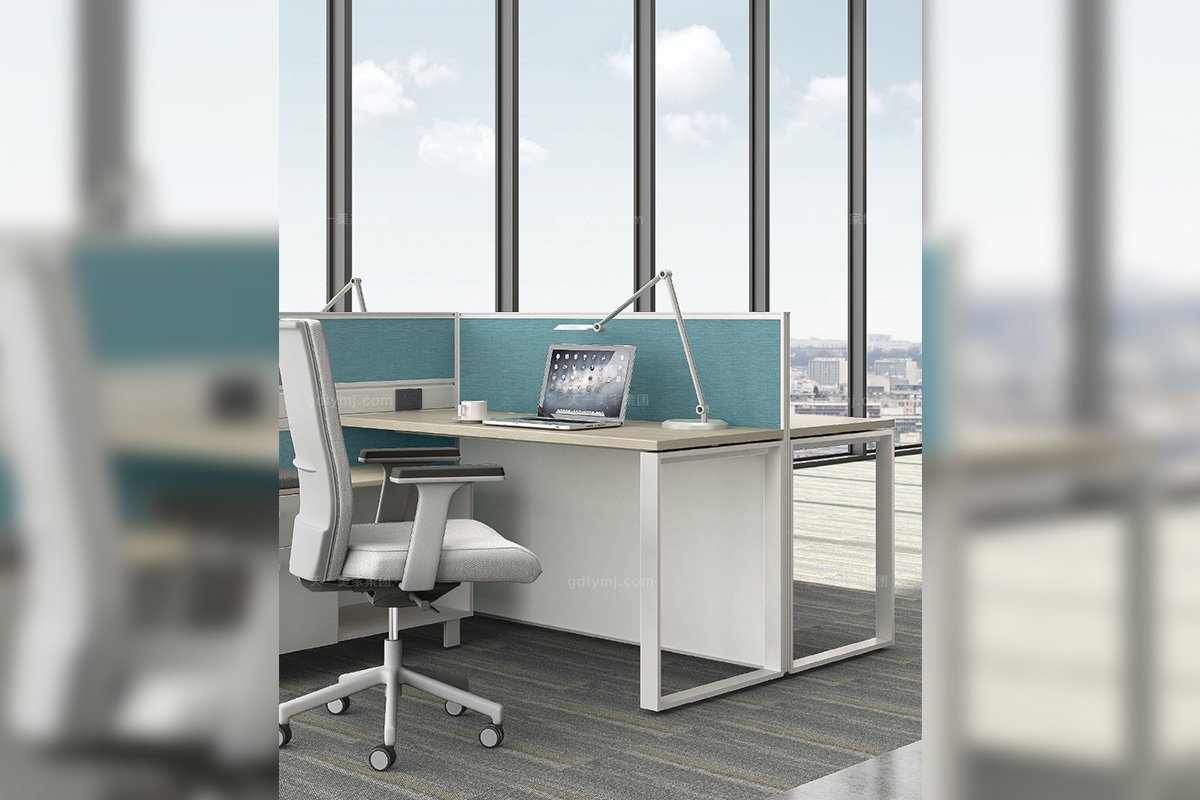 銀行學校公司高端辦公家具品牌現代時尚職員辦公桌椅組合辦公桌椅細節