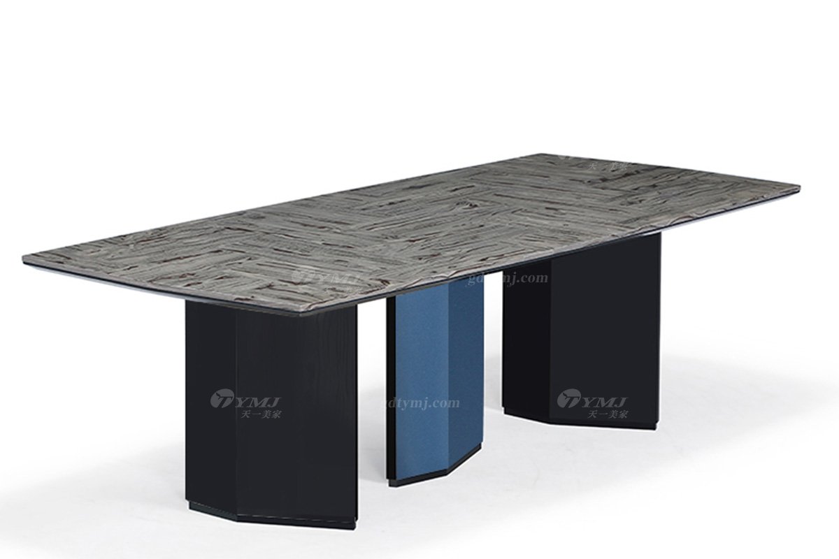 時尚奢華別墅會所家具品牌輕奢后現代餐廳餐桌椅組合餐桌