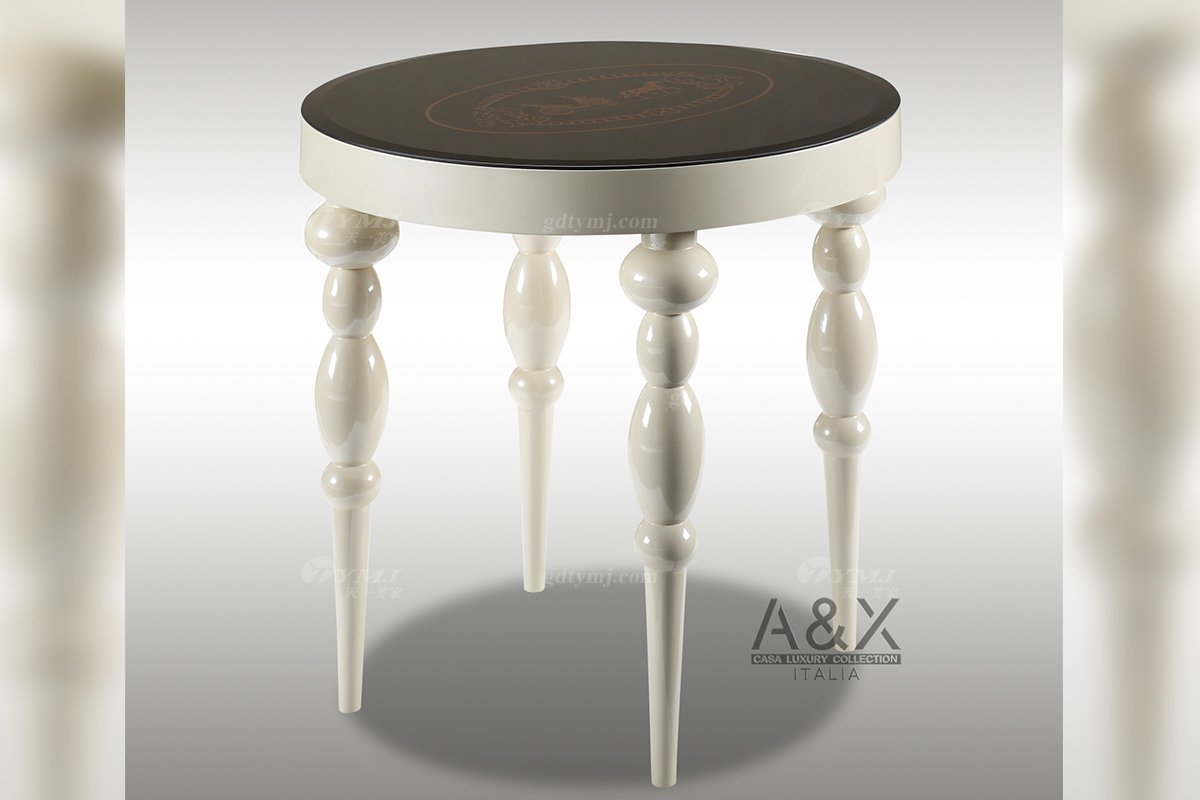 高端別墅豪宅家具品牌高端樣板間家具輕奢后現代時尚頭層皮沙發組合小方幾