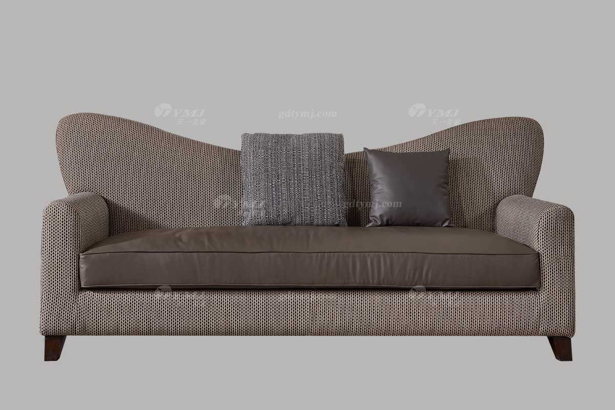高端別墅會(huì)所家具品牌現(xiàn)代極簡輕奢北歐家具創(chuàng)意高彈高密度海綿優(yōu)質(zhì)布藝客廳沙發(fā)系列三位沙發(fā)