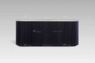 高端會所別墅品牌家具現代輕奢時尚灰橡色高級石電視柜