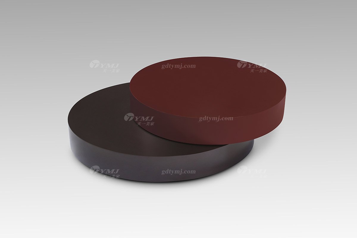 高端現代輕奢別墅家具瑪薩拉第紅+星空耀影茶幾大茶幾LT2811-1