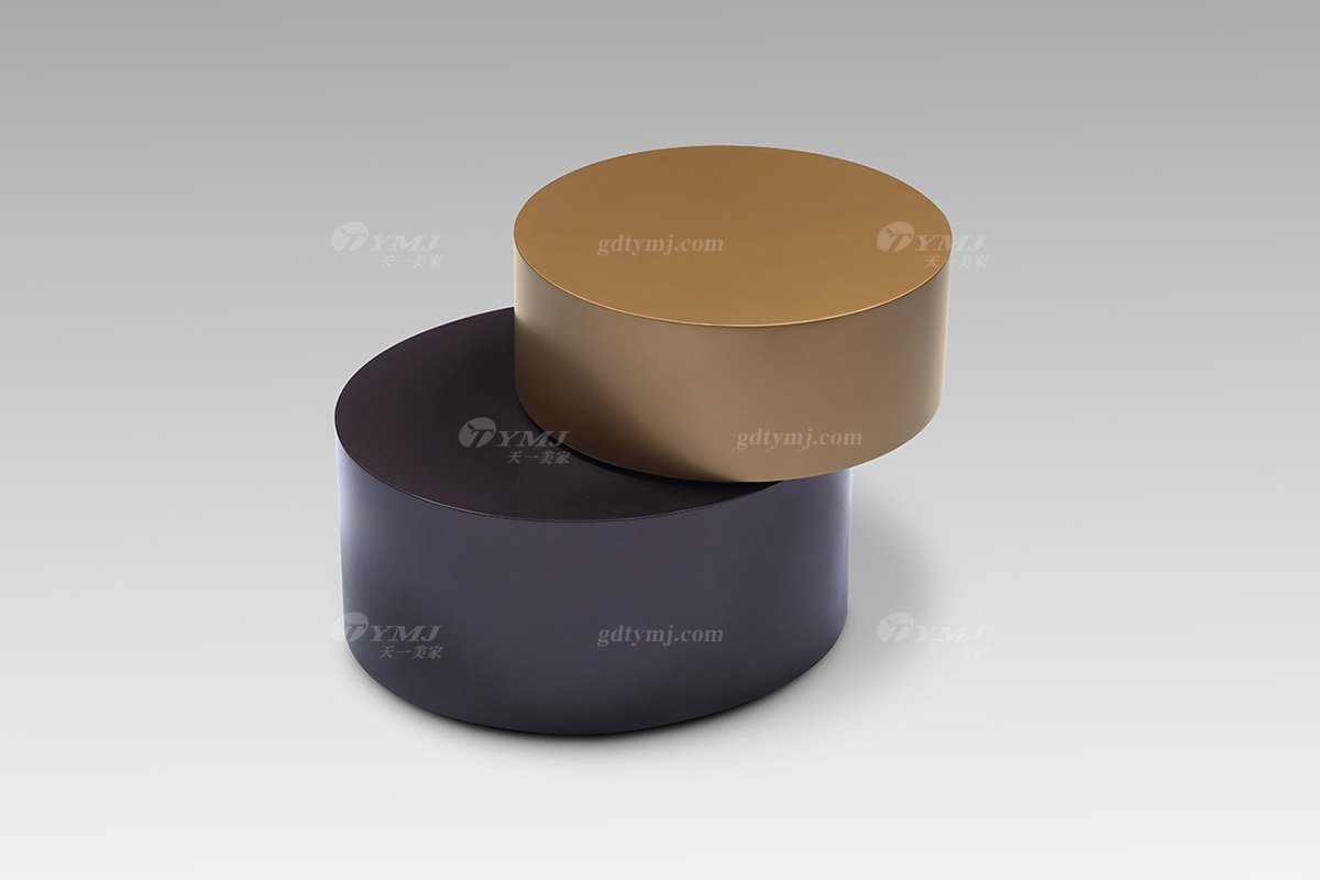 高端現代輕奢別墅家具瑪薩拉第紅+星空耀影茶幾小茶幾LT2811-3