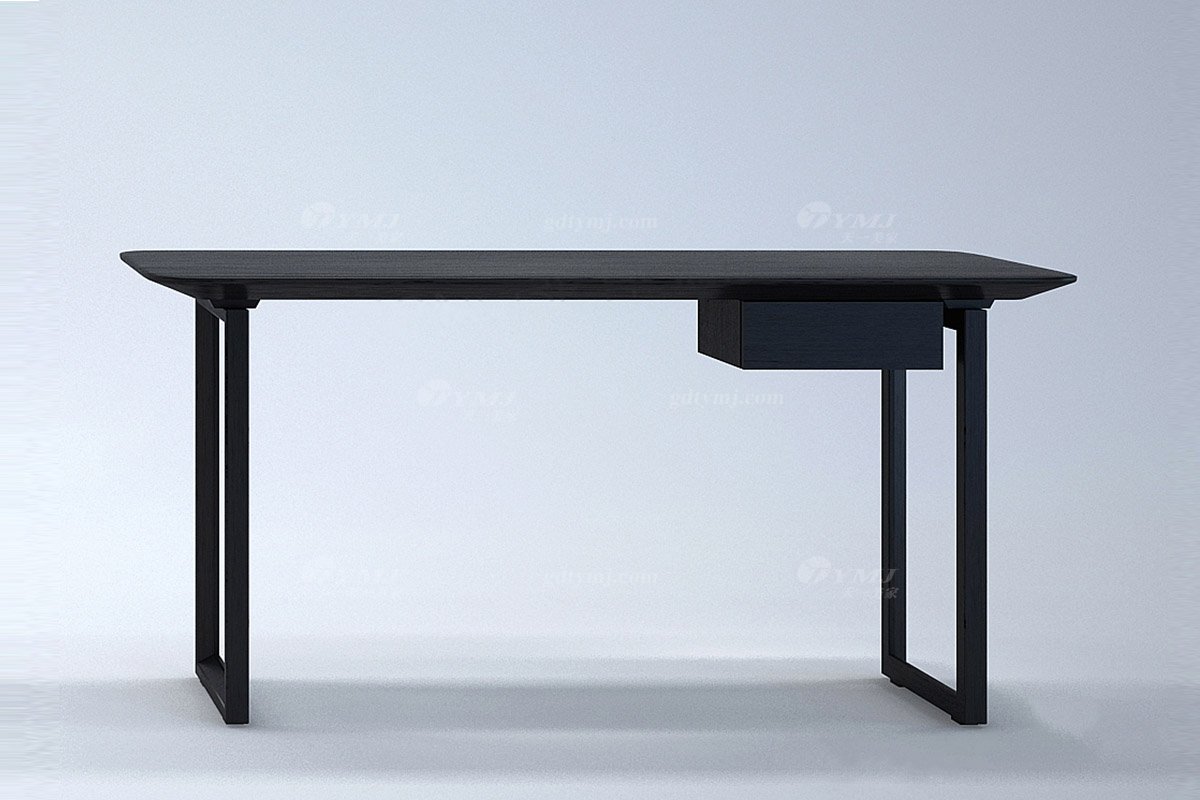 意式極簡風格高端別墅會所家具品牌現代簡約時尚書房家具實木書桌