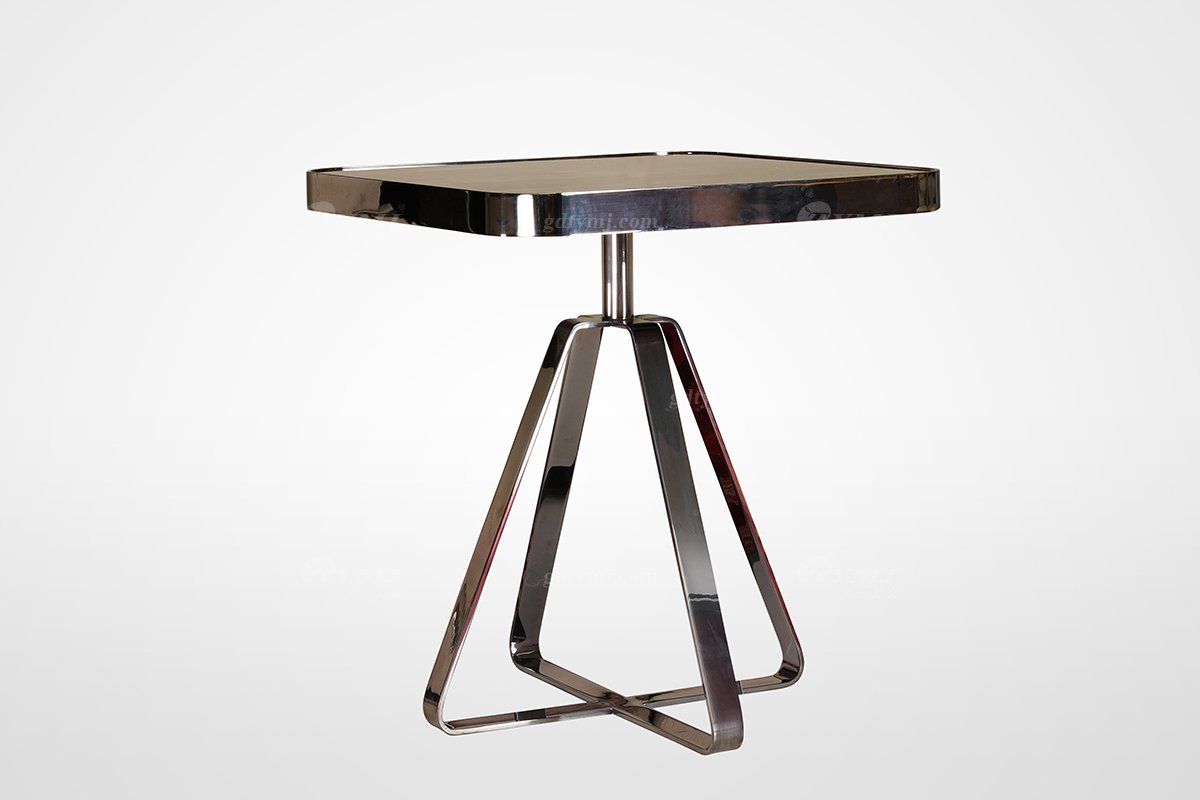 高端輕奢風格家具別墅豪宅家具品牌星級酒店家具客廳角幾3026-223角幾