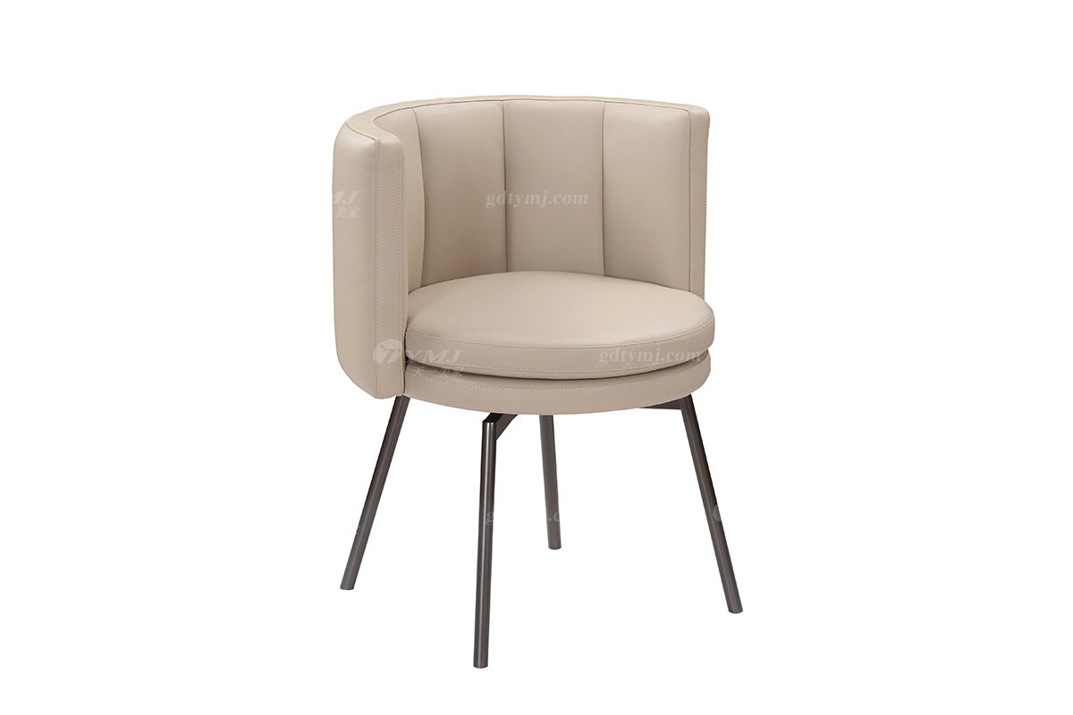 意式極簡風格高級別墅會所家具品牌現代簡約餐廳餐椅DC1910-02椅子