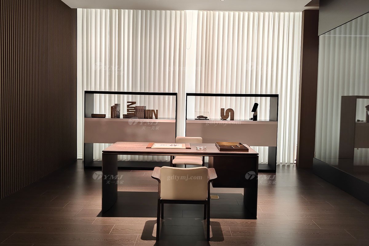 意式極簡風(fēng)格家具時(shí)尚創(chuàng)意莫蘭迪灰亮光+槍黑金書架置物架BRG159書架場景