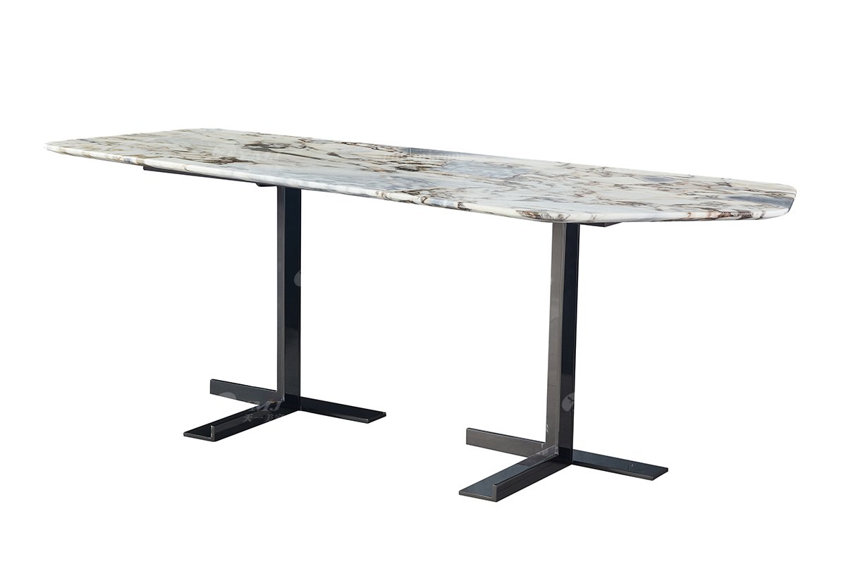 時尚高端意式極簡家具別墅大宅家用創意天然大理石邊幾