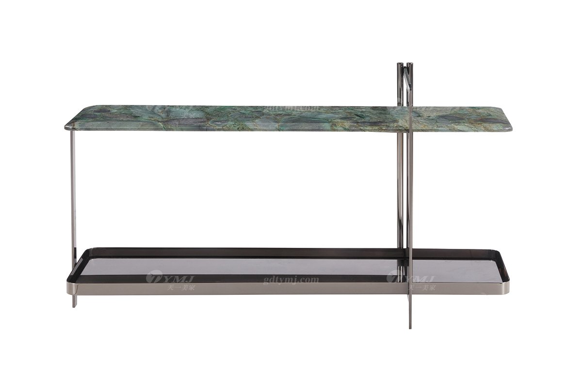  意式雅奢風格家具高端別墅會所家具時尚豪宅大理石茶幾LT2205茶幾3