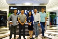 Longhi公司中國區(qū)負責(zé)人Davide moro，蒞臨我司進行深入考察與合作！