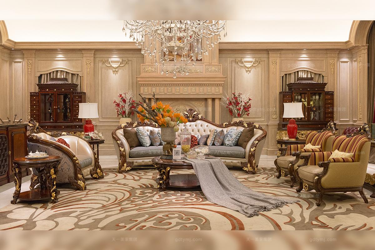 奢華新古典客廳沙發
