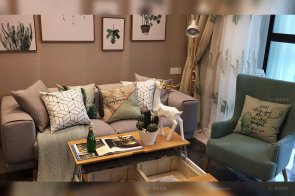 湖東春天輕奢北歐樣板間家具、軟裝工程項目案例欣賞!