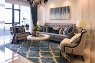 精品樣板間輕奢簡歐風格整體家具，軟裝工程--信陽湖東春天案例！（三）