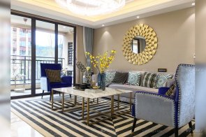 貴州興義別墅家具、輕奢樣板房家具、軟裝工程項目案例場景展示(二)!