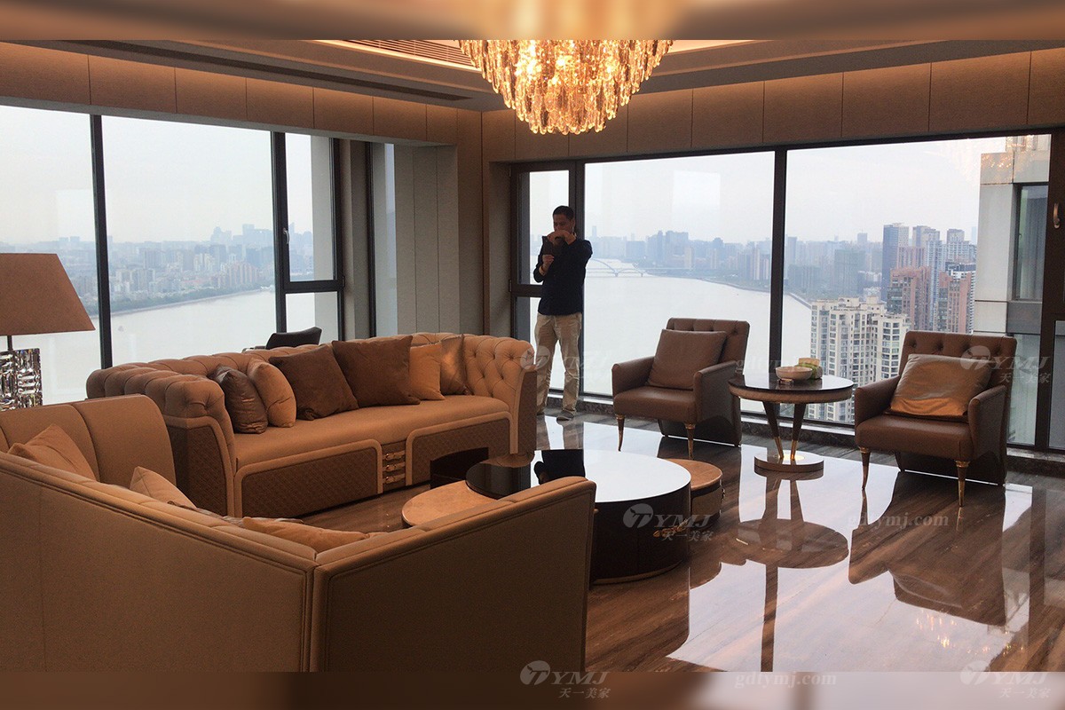 客戶案例意式輕奢沙發組合