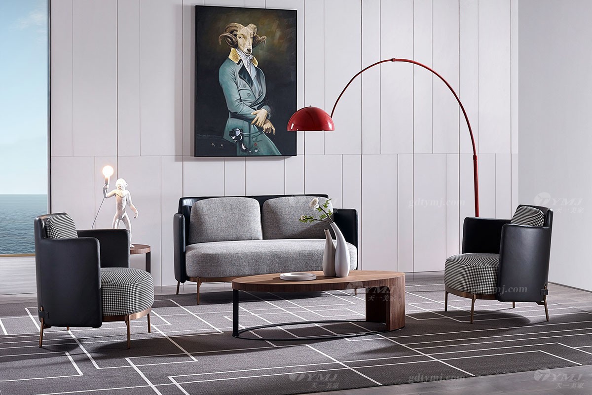 現(xiàn)代輕奢時尚客廳沙發(fā)