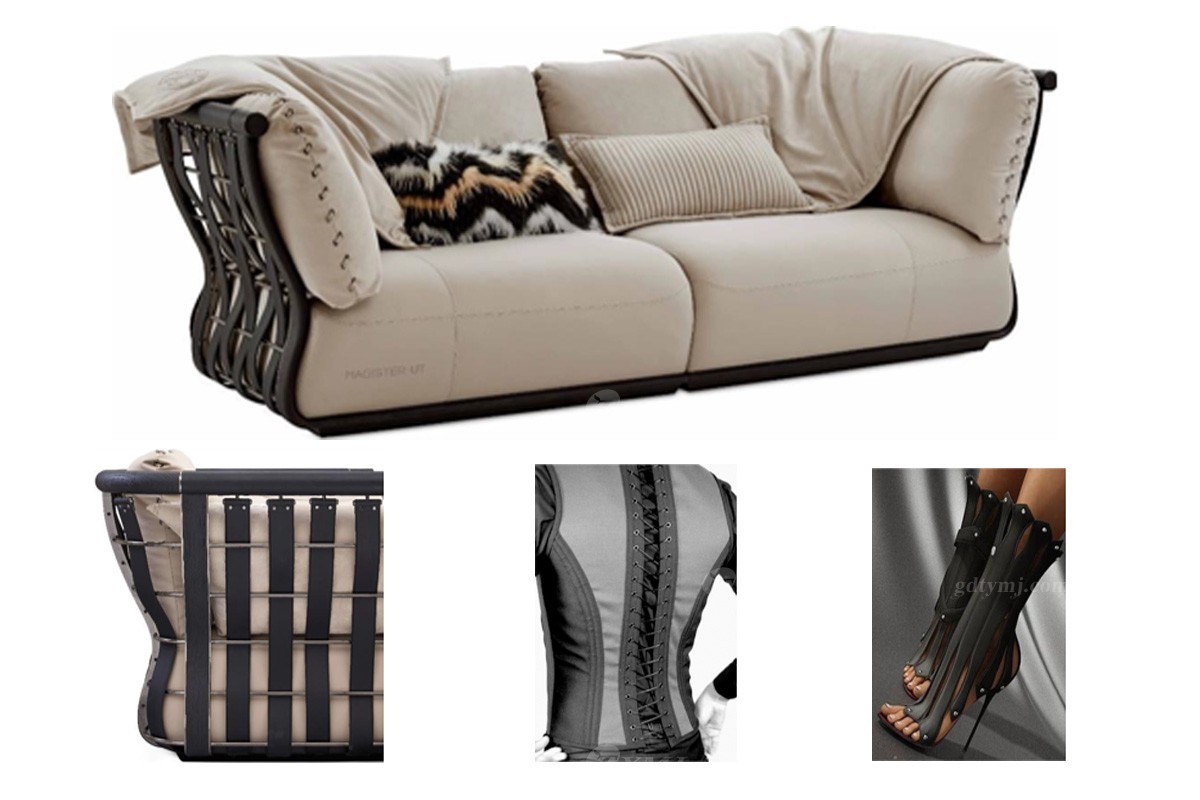 時尚輕奢三位沙發