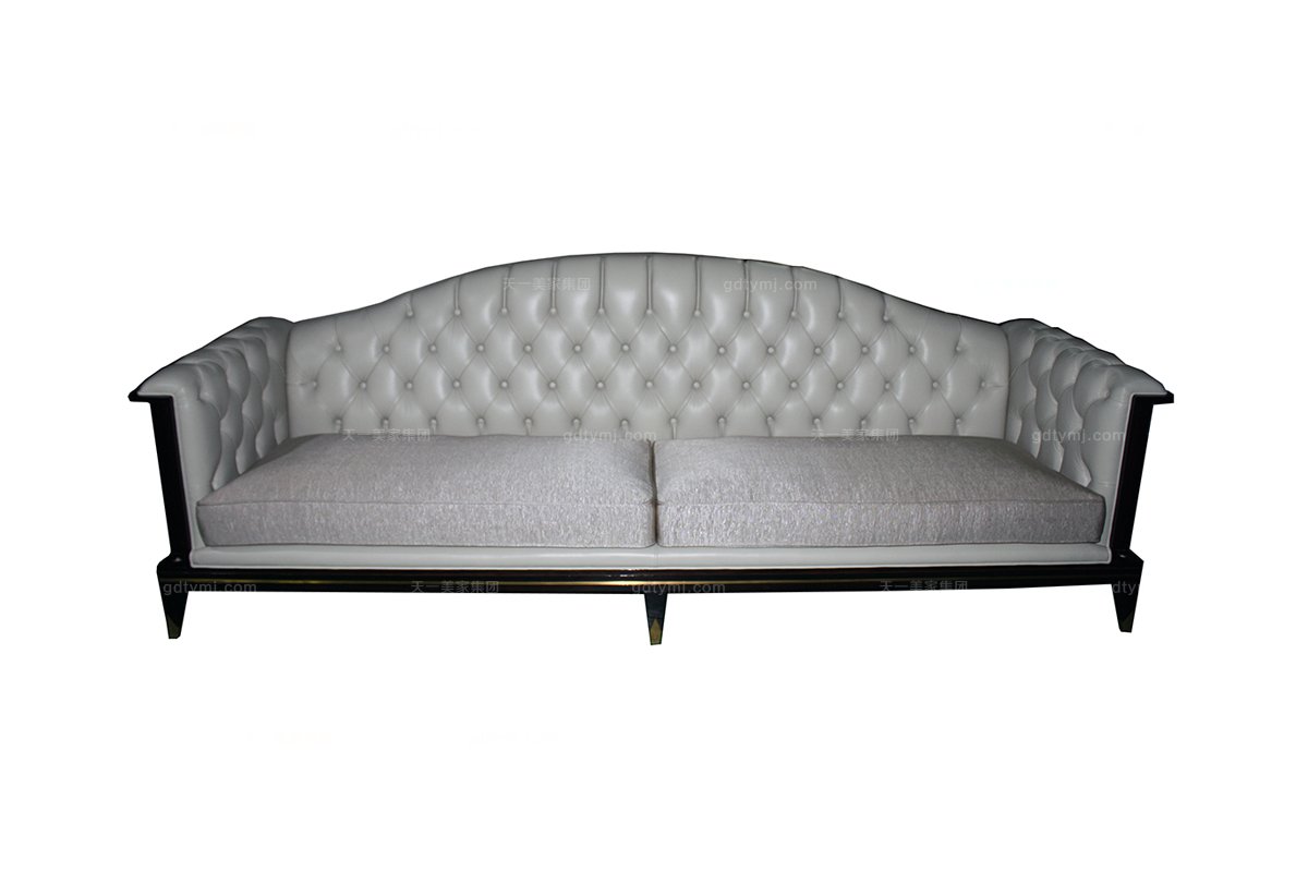 高檔輕奢風三位沙發