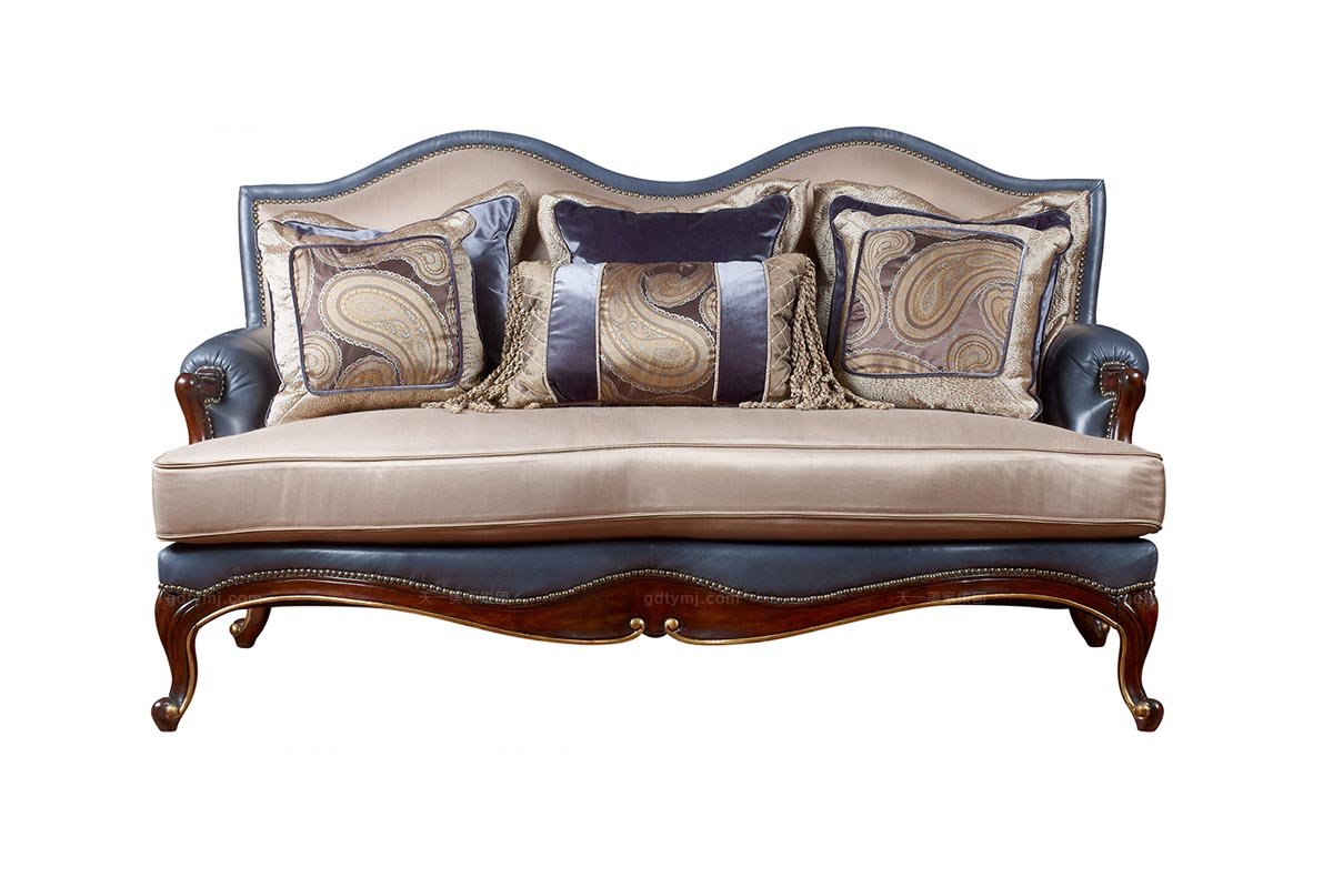 高檔美式實木沙發