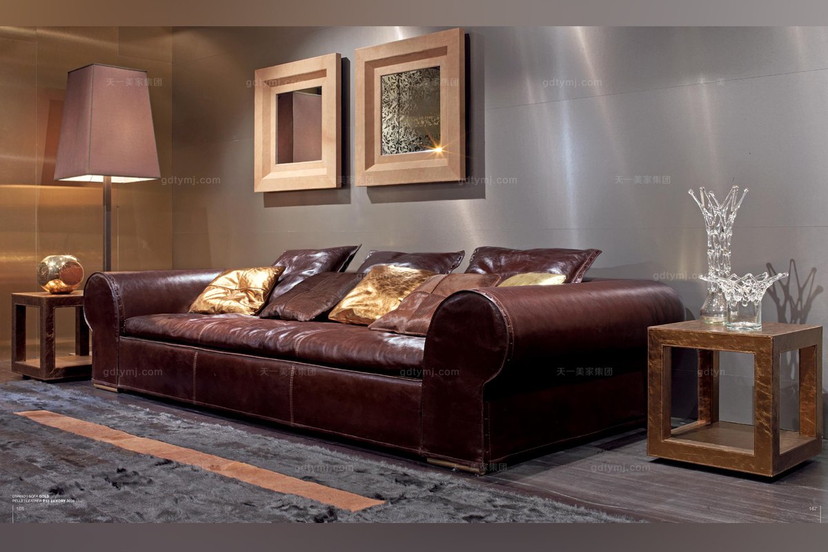 意大利進口家具真皮沙發