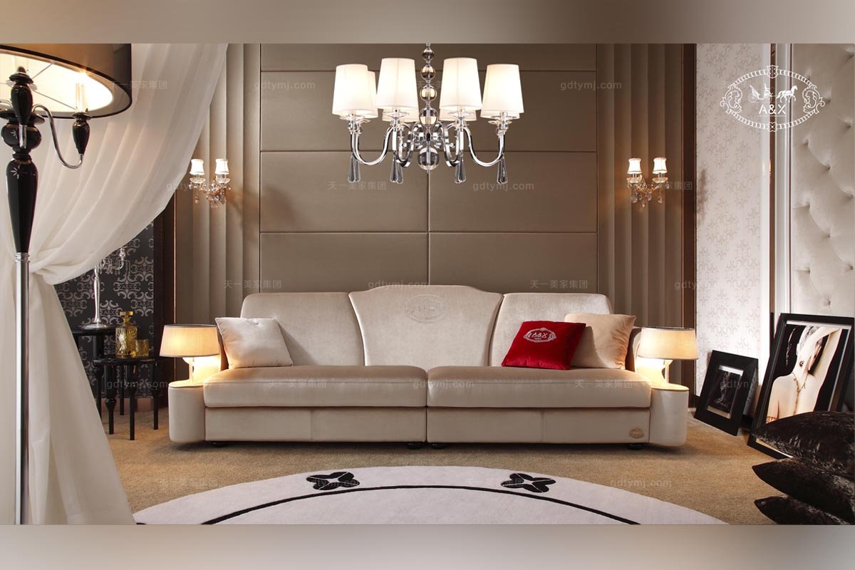 后現代五星級酒店家具沙發